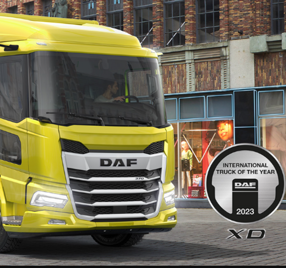 DAF XD awarded International Truck of the Year 2023 - SABO -  Ammortizzatori e molle ad aria